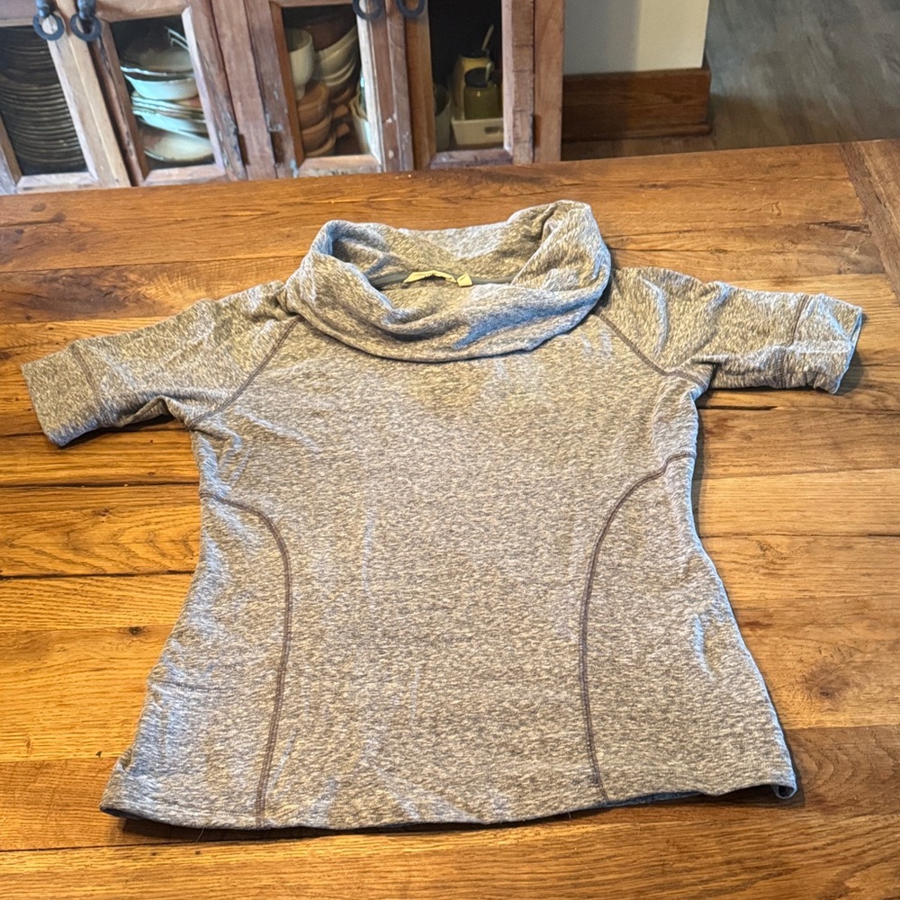 Athleta cowl neck shirt, medium